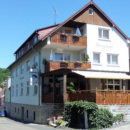 Restaurant - Pension Herrgottstal Creglingen Luaran gambar