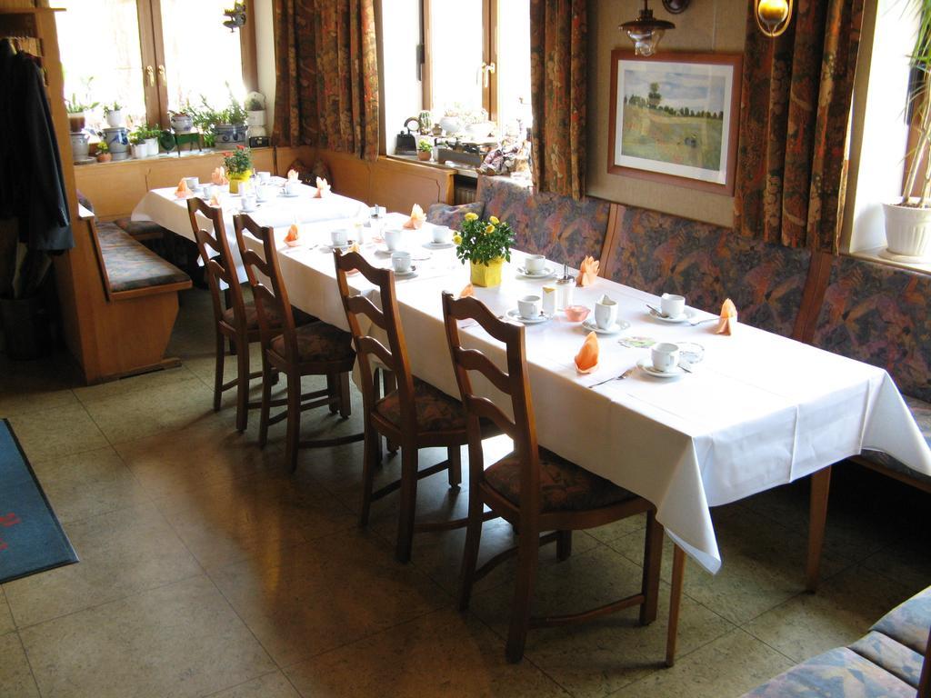 Restaurant - Pension Herrgottstal Creglingen Luaran gambar