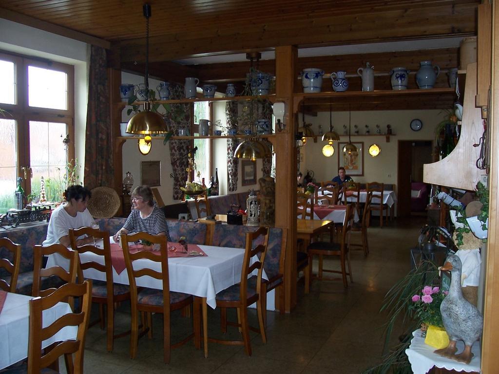 Restaurant - Pension Herrgottstal Creglingen Luaran gambar