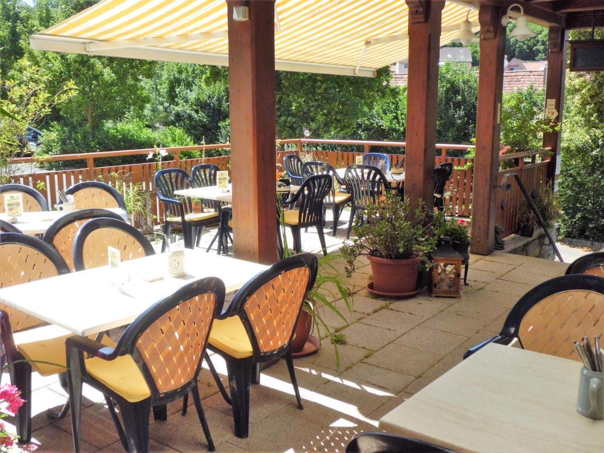 Restaurant - Pension Herrgottstal Creglingen Luaran gambar