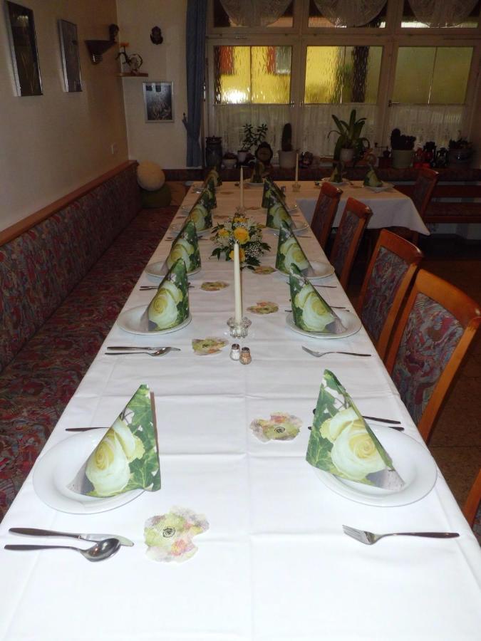 Restaurant - Pension Herrgottstal Creglingen Luaran gambar