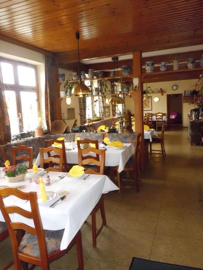 Restaurant - Pension Herrgottstal Creglingen Luaran gambar